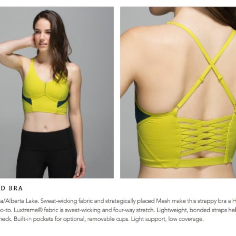 Lululemon Bonded Bra -  NWT!!! Size 8